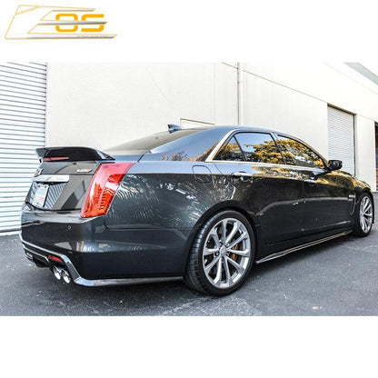 2016-19 Cadillac CTS-V Carbon Fiber Side Skirts Rocker Panels image 15