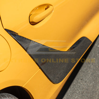 Blemished / Outlet - 2020-Up Toyota Supra CARBON FIBER Side Fender Scoop Accent Door Garnish image 5