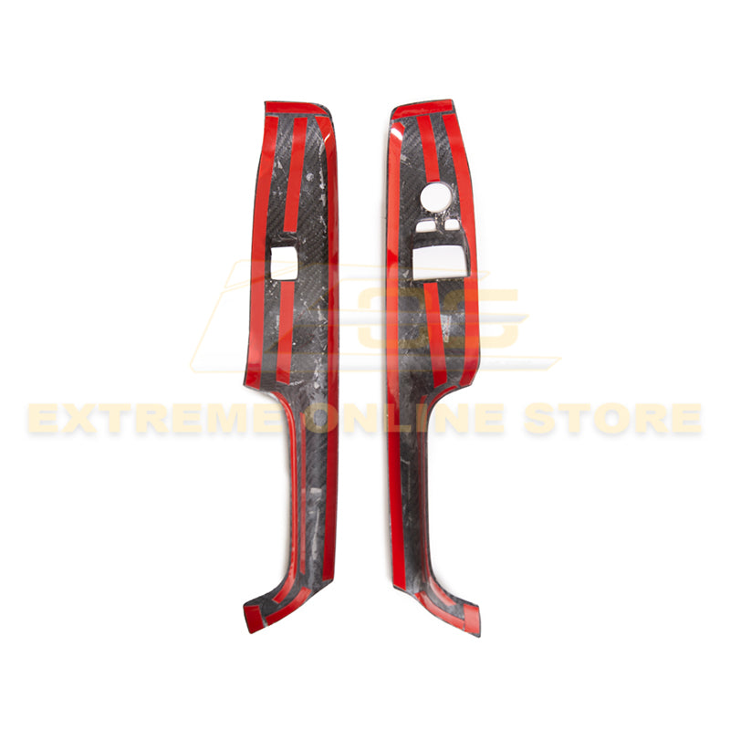 2020-Up Toyota Supra Carbon Fiber Side Door Panel Cover image 14
