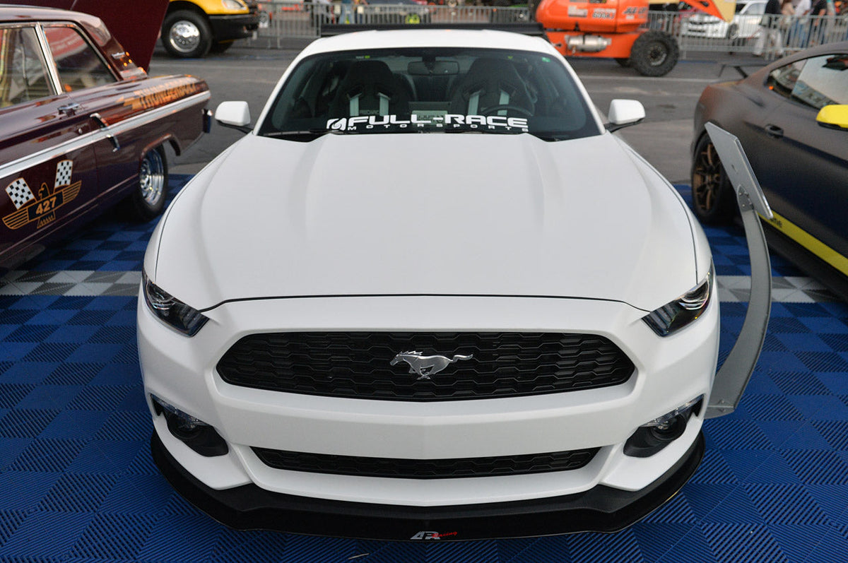 Carbon Fiber Front Wind Splitter-2015-2017  Ford S550 Mustang
