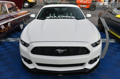 Carbon Fiber Front Wind Splitter-2015-2017  Ford S550 Mustang