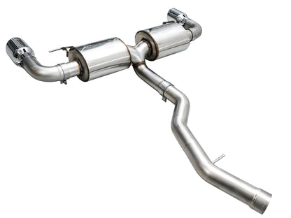 AWE Touring Edition Axle Back Exhaust for BMW G2X 330i/430i - Chrome Silver image 9