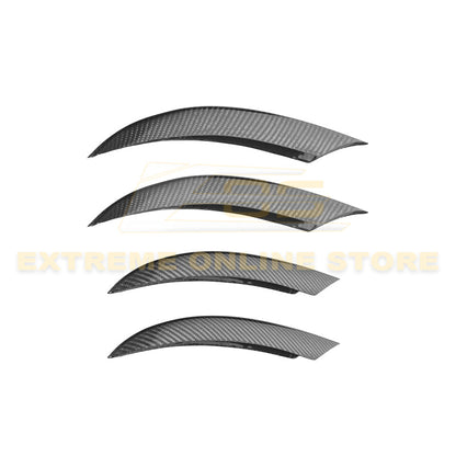 2019-Up Mercedes-Benz C-Class Carbon Fiber Front Air Vent Cover image 11