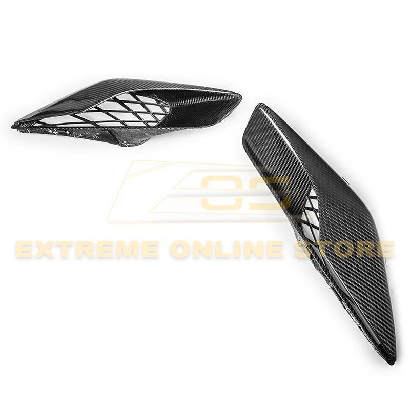 Corvette C7 DRY CARBON FIBER Rear Quarter Intake Vents image 19