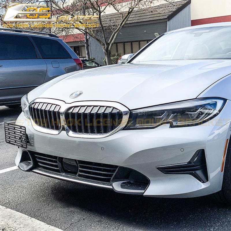 2019-Up BMW 3-Series G20 Tow Hook License Plate Mount Bracket image 3