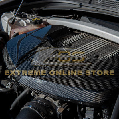 2016-19 Cadillac CTS-V Dry Carbon Fiber Front Engine Cover image 8