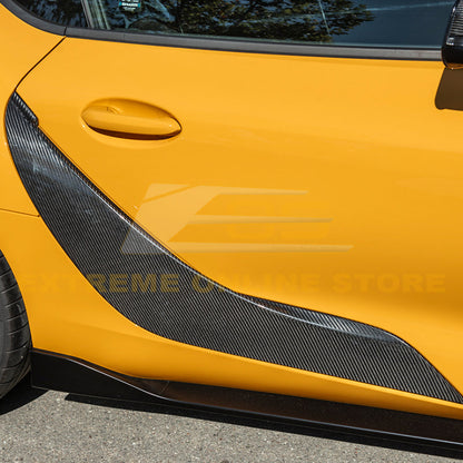 2020-Up Toyota Supra Side Fender Scoop Accent Door Garnish image 6