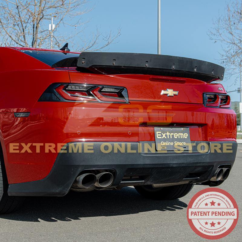 2014-15 Camaro ZL1 Wickerbill Rear Wing Trunk Spoiler image 4