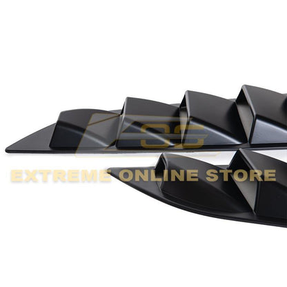 Corvette C7 Coupe Rear Side Window Louver Covers image 10