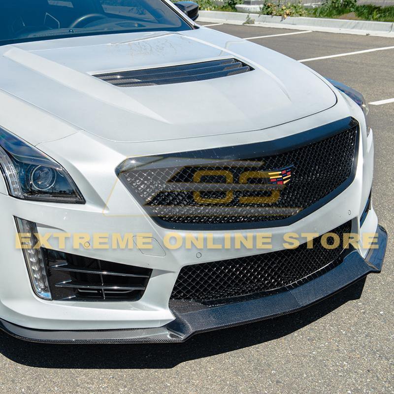 2016-19 Cadillac CTS-V Carbon Fiber Aerodynamic Full Body Kit image 5