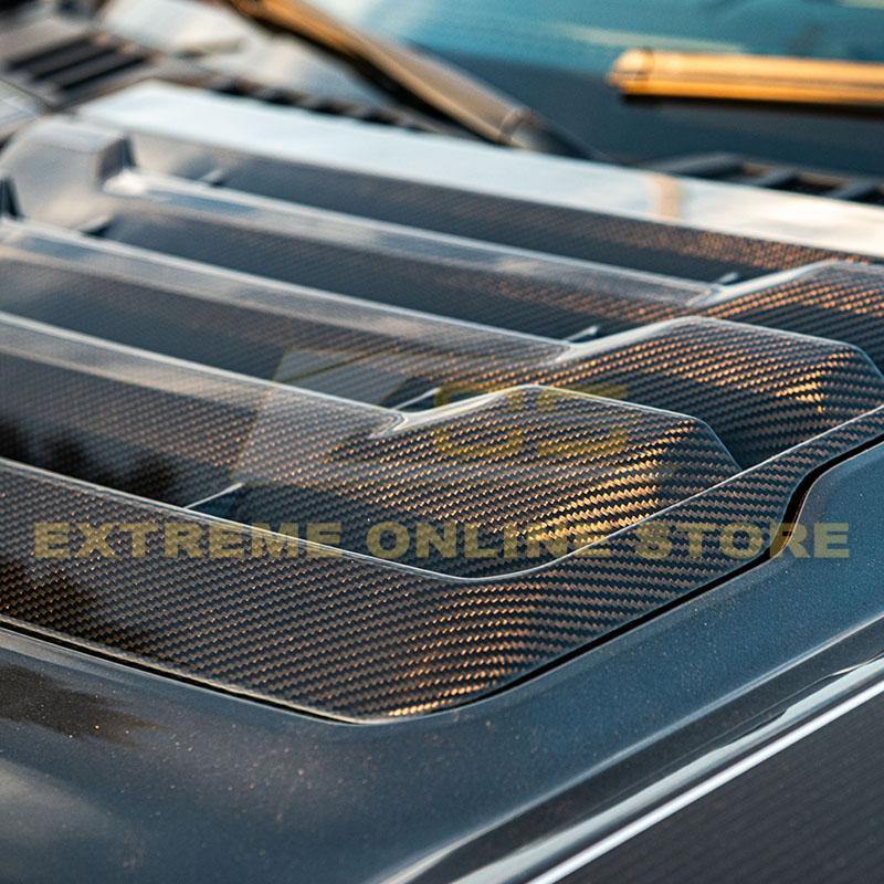 2017-20 Ford F-150 Raptor Carbon Fiber Hood Vent image 10