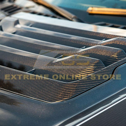 2017-20 Ford F-150 Raptor Carbon Fiber Hood Vent image 10