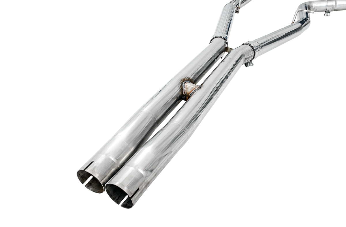 AWE Track Edition Exhaust for 17+ Charger 5.7 - Chrome Silver Tips image 7