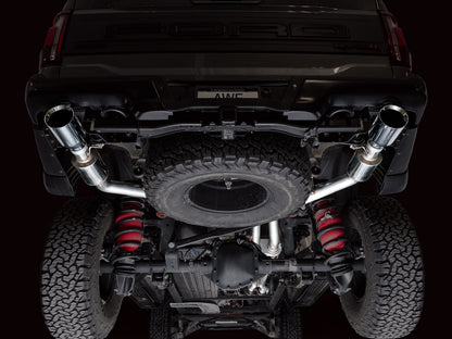 AWE SwitchPath™ Exhaust for Gen 3 Raptor R - Chrome Silver Tips image 2