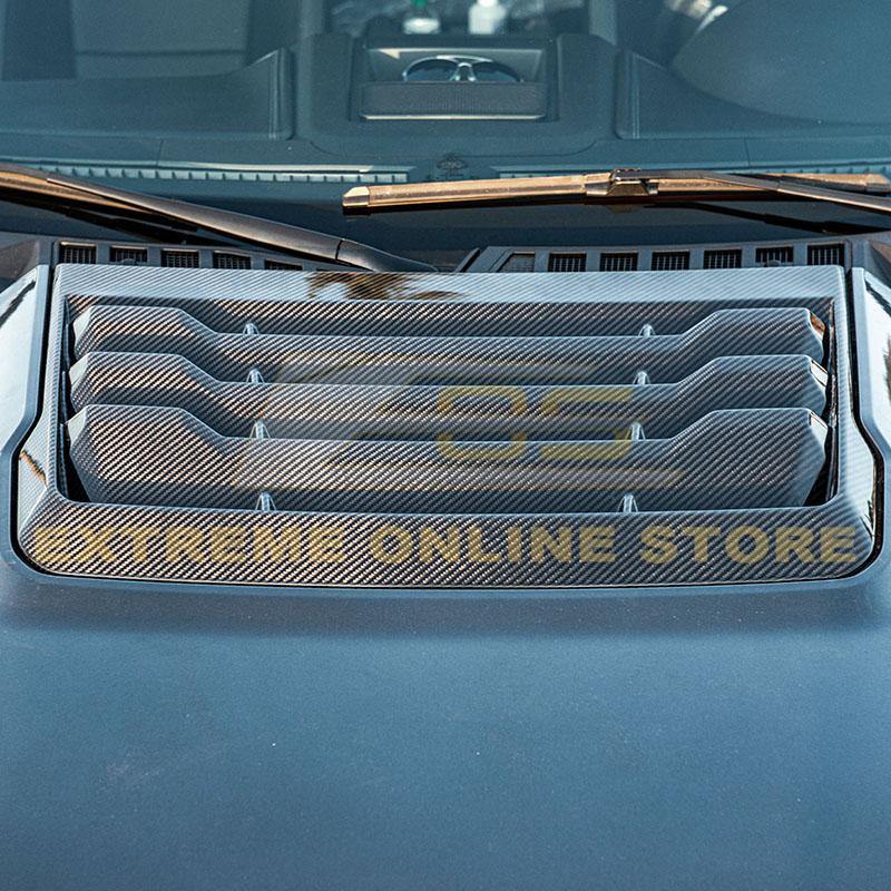 2017-20 Ford F-150 Raptor Carbon Fiber Hood Vent image 12