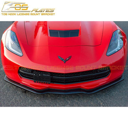 Corvette C7 Tow Hook License Plate Mount Bracket image 6