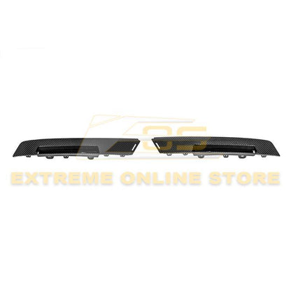 2009-15 Cadillac CTS-V Coupe Dry Carbon Fiber Rear Bumper Insert Covers image 3