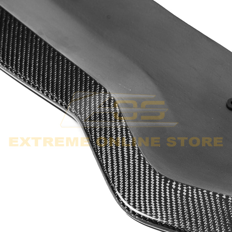 2017-Up Infiniti Q60 Carbon Fiber Front Splitter Ground Effect image 11