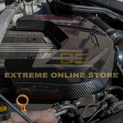 2016-19 Cadillac CTS-V Dry Carbon Fiber Front Engine Cover image 9
