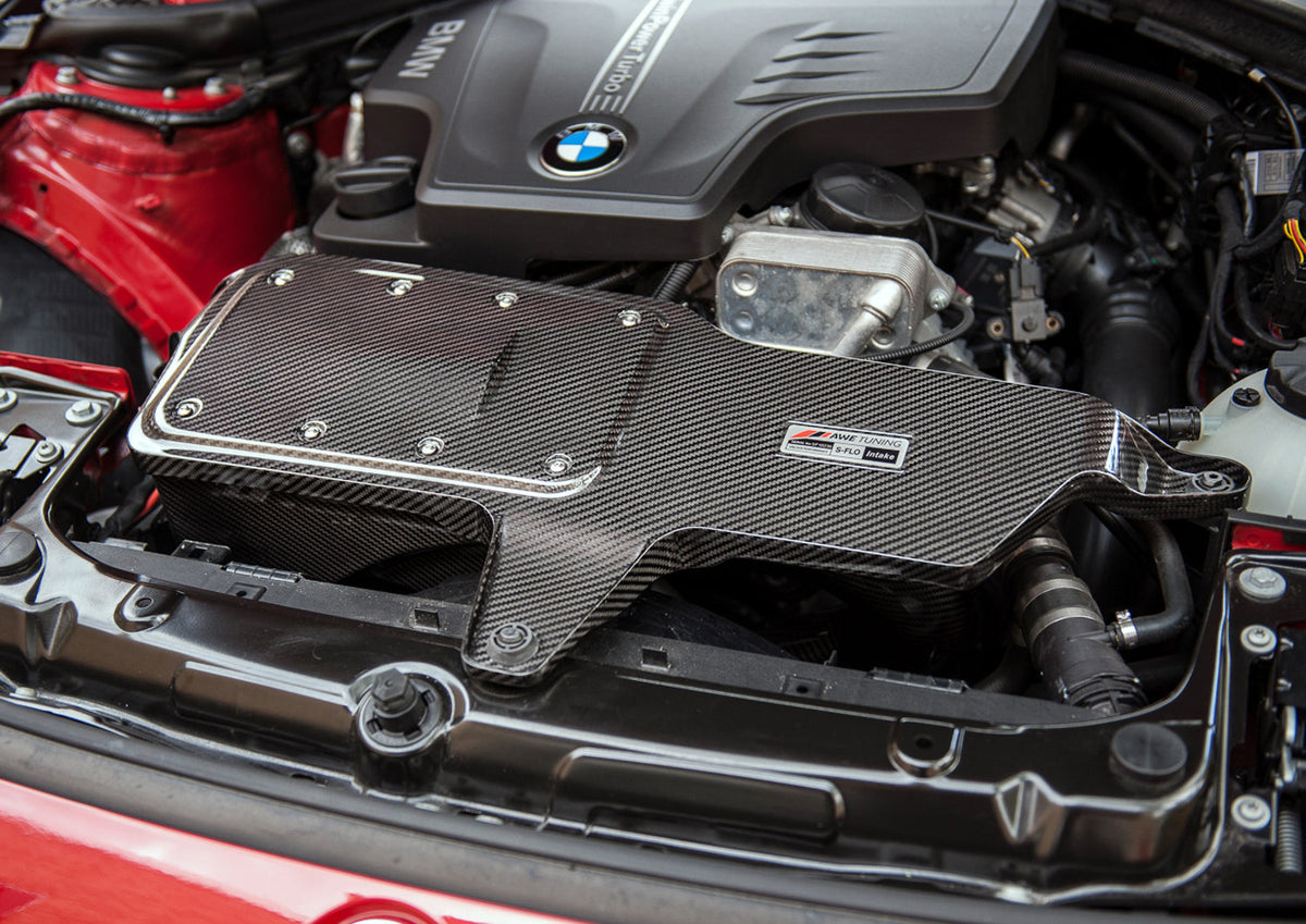 AWE S-FLO Carbon Intake for BMW 228i/320i/328i/428i image 2