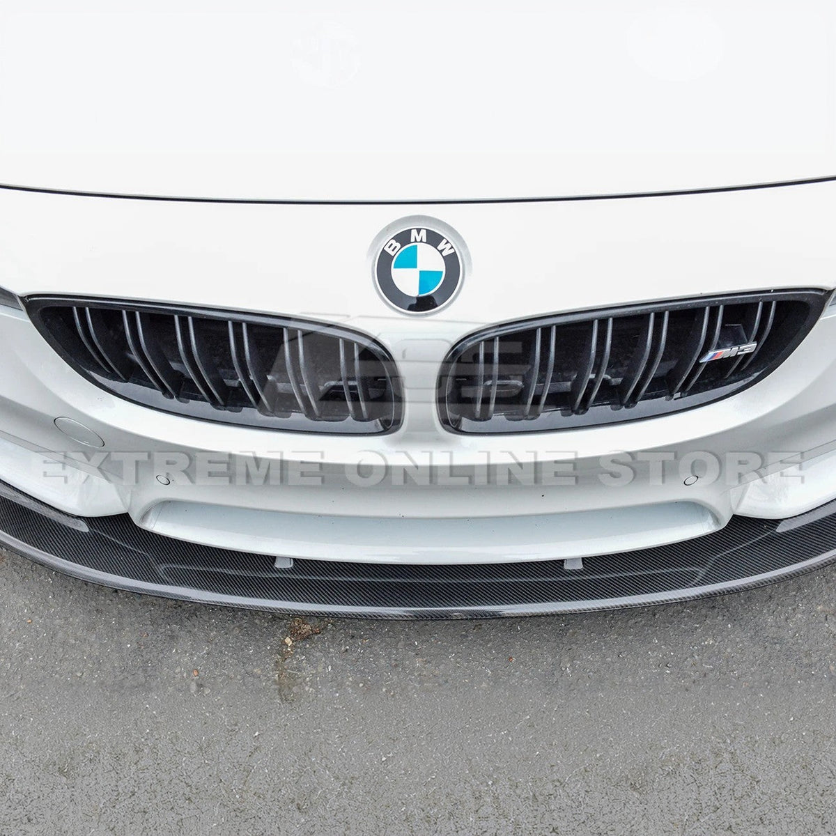 2014-20 BMW F80 M3 F82 F83 M4 Carbon Splitter Front Splitter Lip image 5