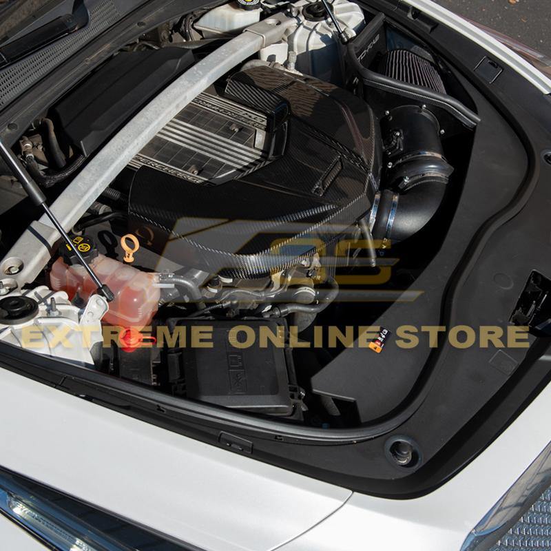 2016-19 Cadillac CTS-V Dry Carbon Fiber Front Engine Cover image 10