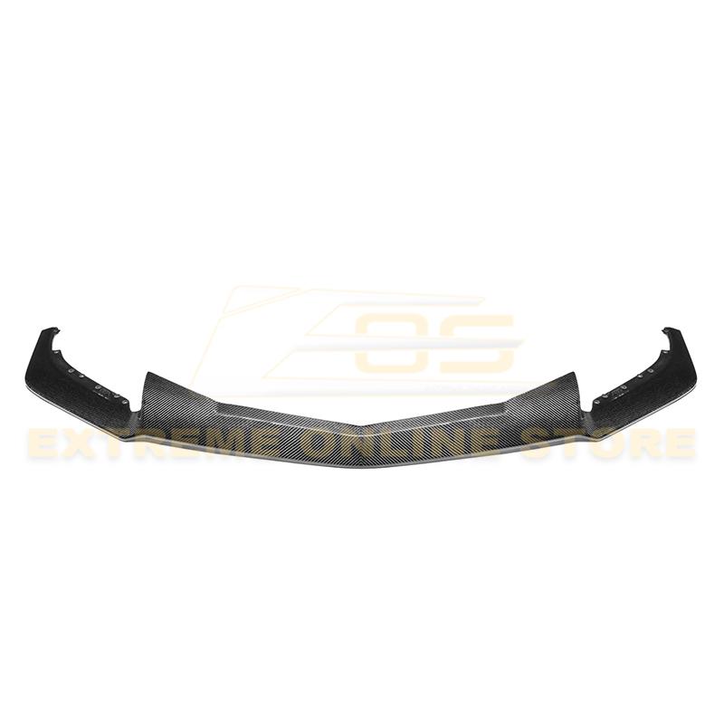 2016-19 Cadillac ATS-V Carbon Fiber Front Splitter & Side Skirts image 9