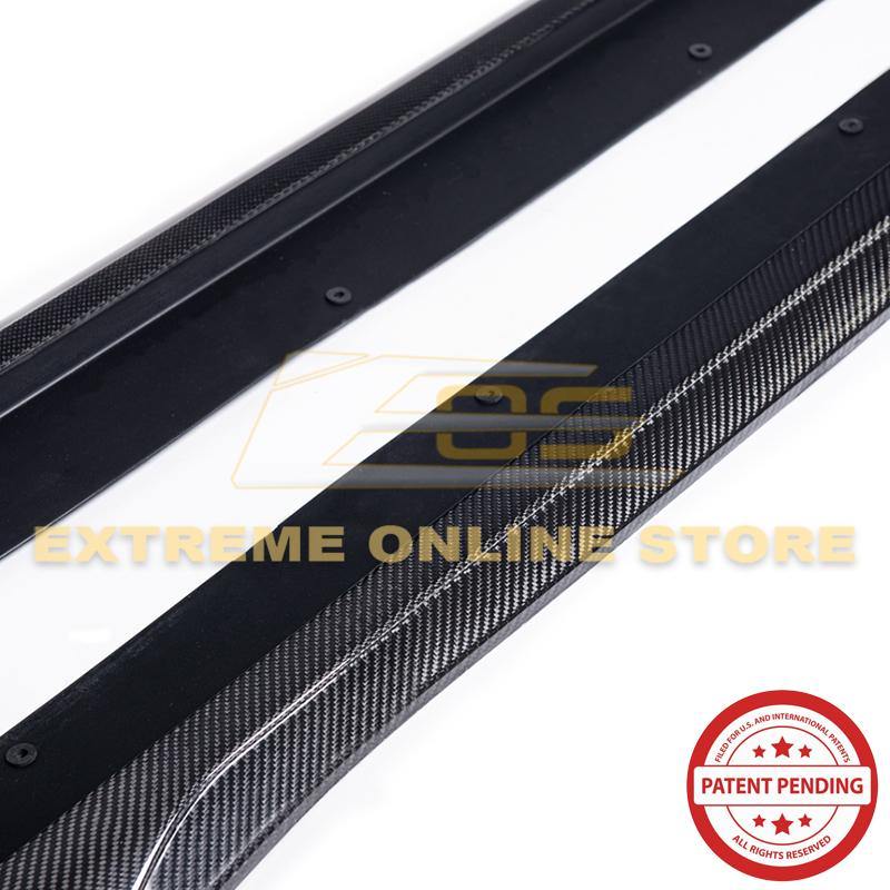 2009-15 Cadillac CTS-V Sedan / Wagon Carbon Fiber Side Skirts image 16
