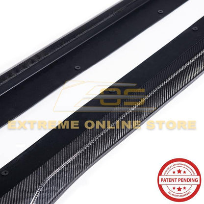 2009-15 Cadillac CTS-V Sedan / Wagon Carbon Fiber Side Skirts image 16