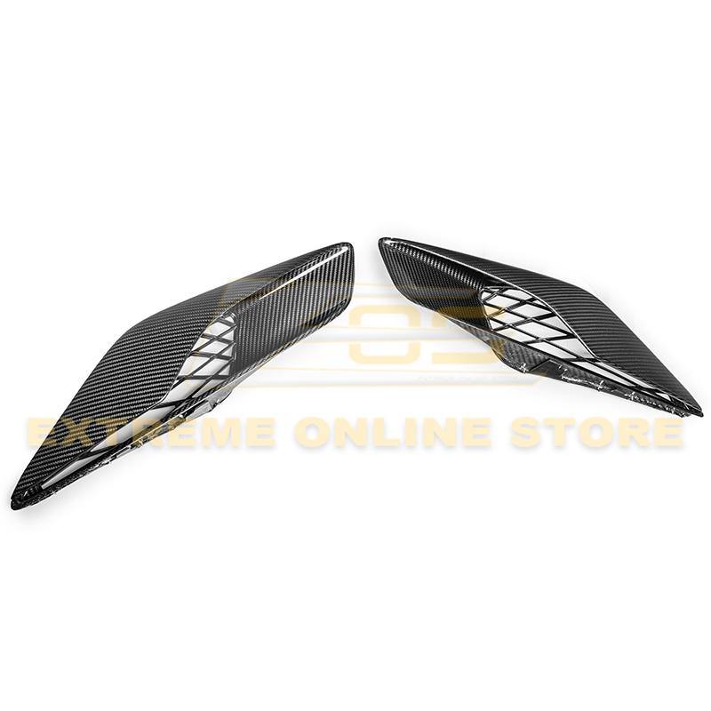 Corvette C7 DRY CARBON FIBER Rear Quarter Intake Vents image 21