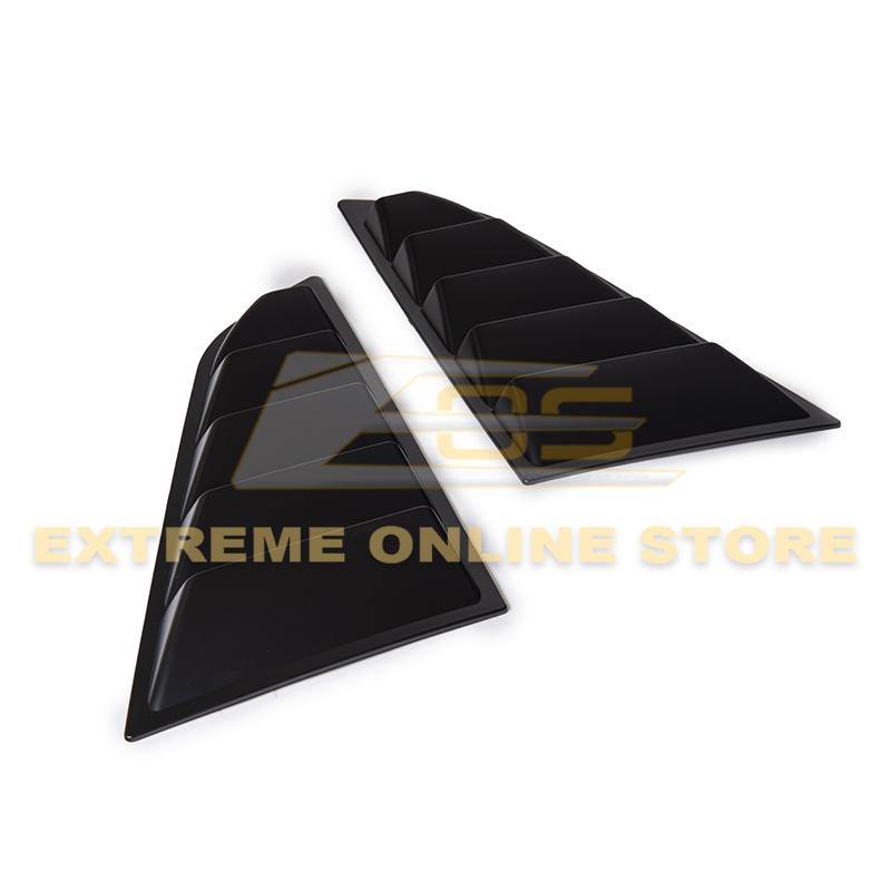 Corvette C7 Coupe Rear Side Window Louver Covers image 12
