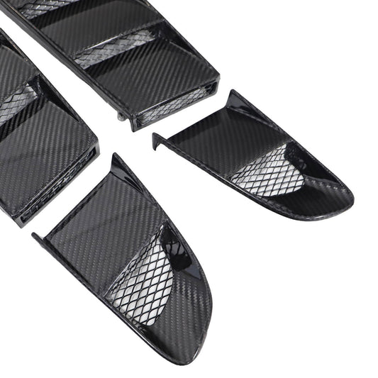 Carbon Fiber Spider Rear Engine Louvers -  Audi R8 R8 (V10) 2009 - 2014