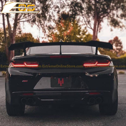 Camaro Zl1 1LE Conversion Rear Trunk Spoiler High Wing image 51