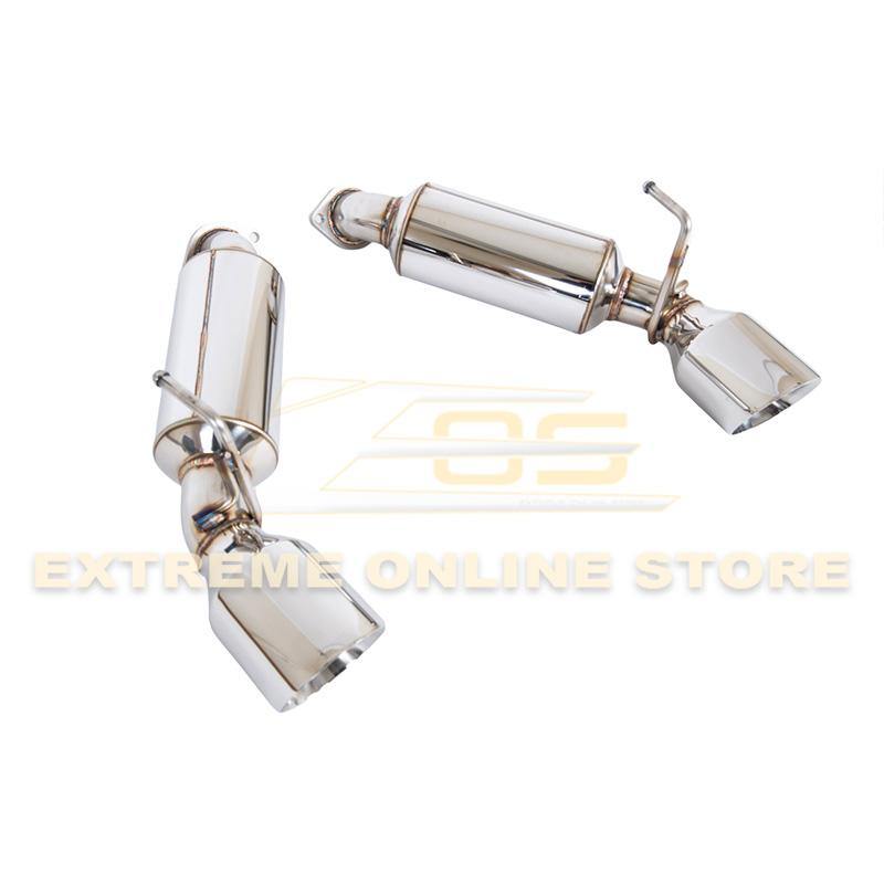 2009-21 Nissan 370Z Z34 Axle Back 4.5" Dual Tips Exhaust image 7