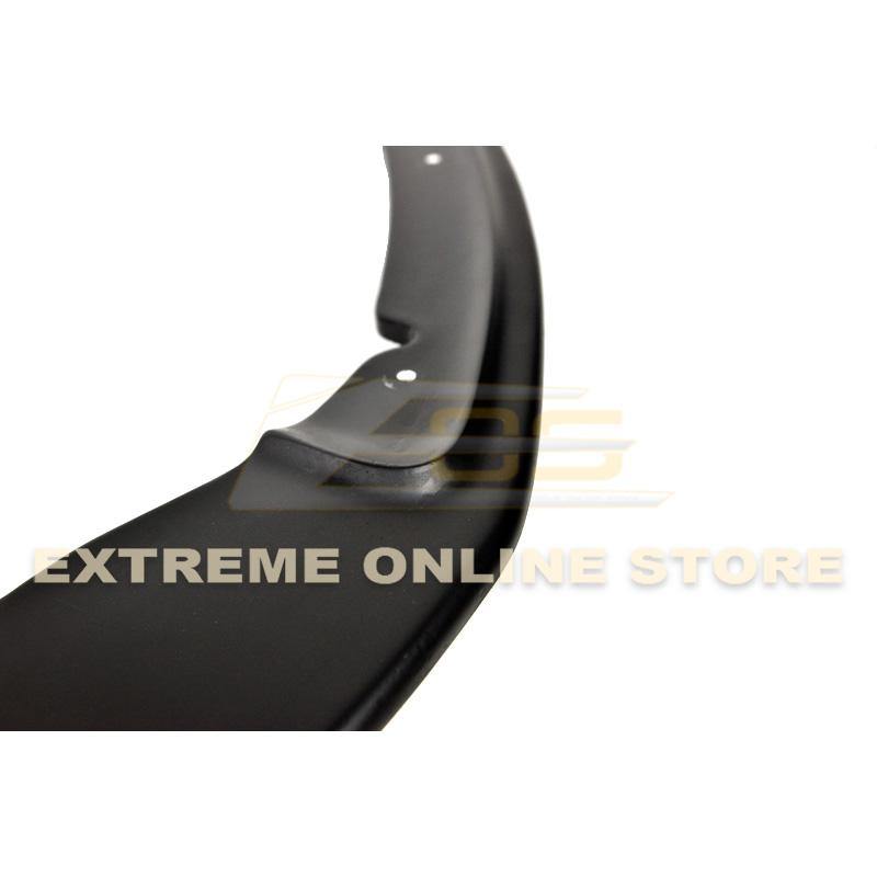 2013-14 Ford Focus ST Carbon Fiber / Primer Black Front Splitter Lip image 9