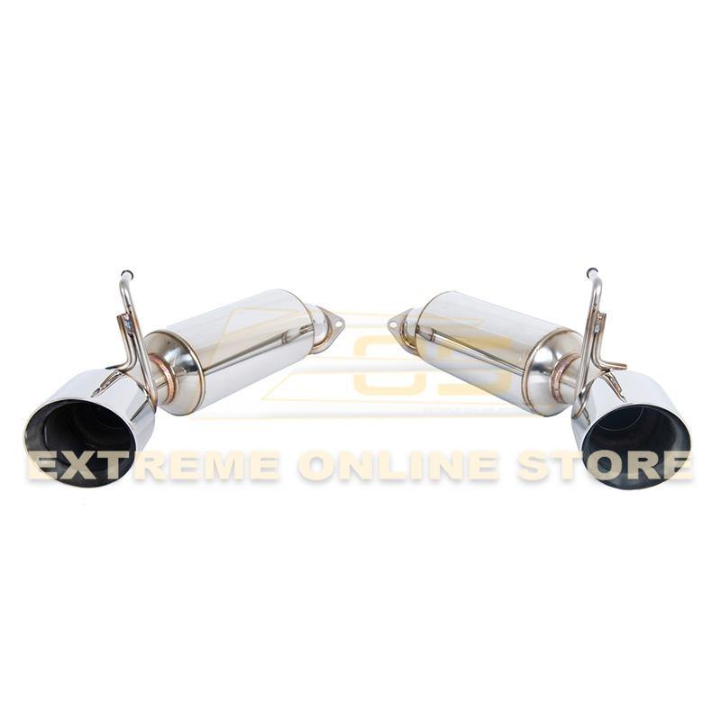 2009-21 Nissan 370Z Z34 Axle Back 4.5" Dual Tips Exhaust image 5