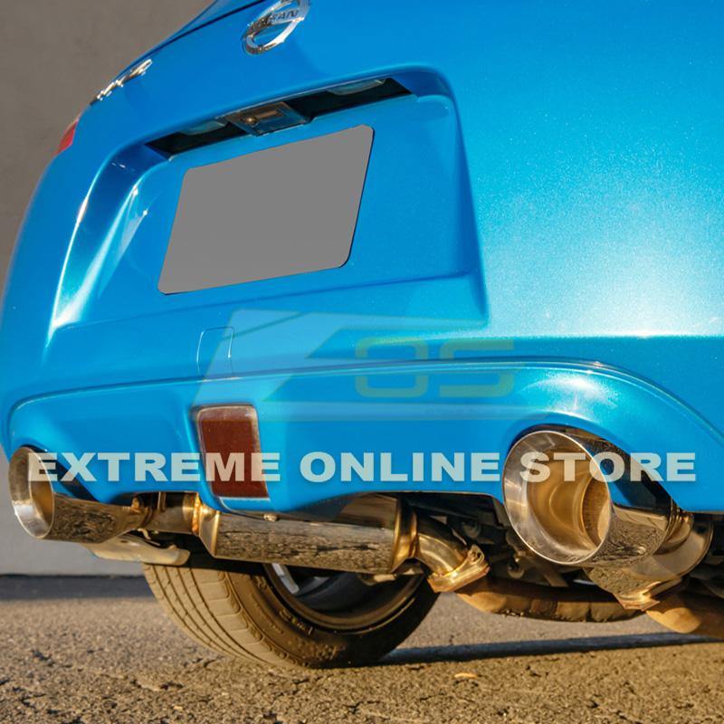 2009-21 Nissan 370Z Z34 Axle Back 4.5" Dual Tips Exhaust image 12