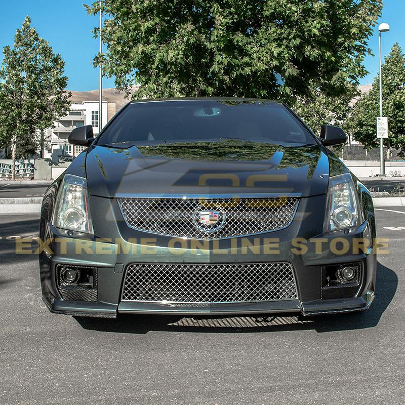 2009-15 Cadillac CTS-V Factory Style Front Splitter image 3
