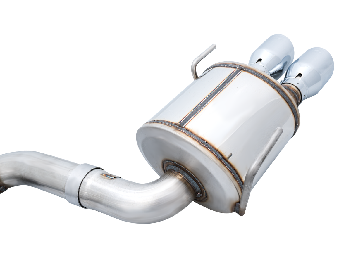 AWE Touring Edition Exhaust for VB Subaru WRX - Chrome Silver Tips image 14