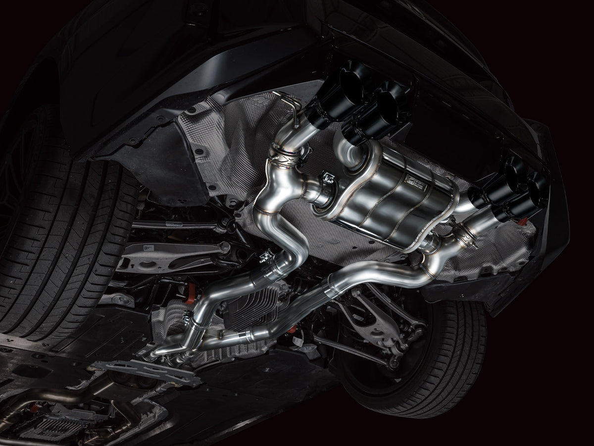 AWE SwitchPath™ Exhaust for BMW G87 M2 - Diamond Black Tips image 2