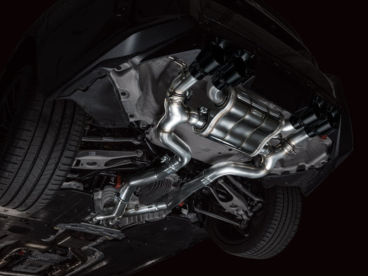 AWE SwitchPath™ Exhaust for BMW G87 M2 - Diamond Black Tips image 2
