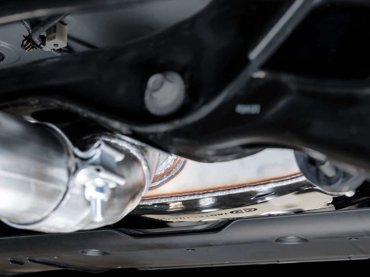 AWE Touring Edition Exhaust for FL5 Civic Type R - Triple Diamond Black Tips image 12