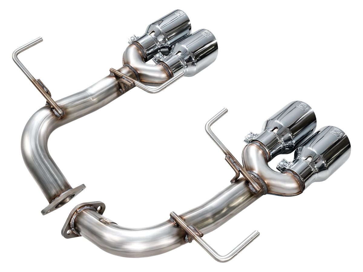 AWE Track Edition Axleback Exhaust for VB Subaru WRX - Chrome Silver Tips image 10