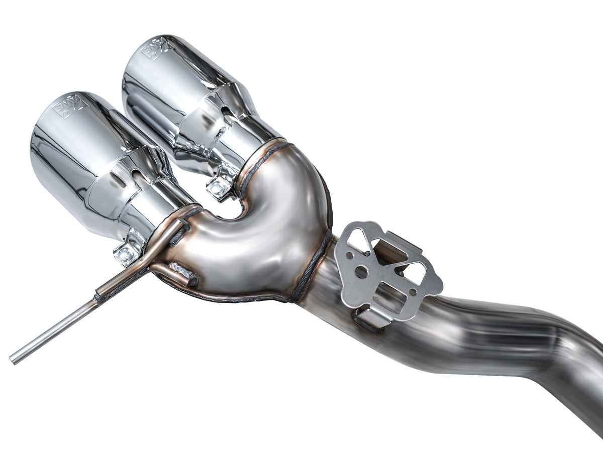 AWE Track Edition Exhaust for BMW G87 M2 - Chrome Silver Tips image 14