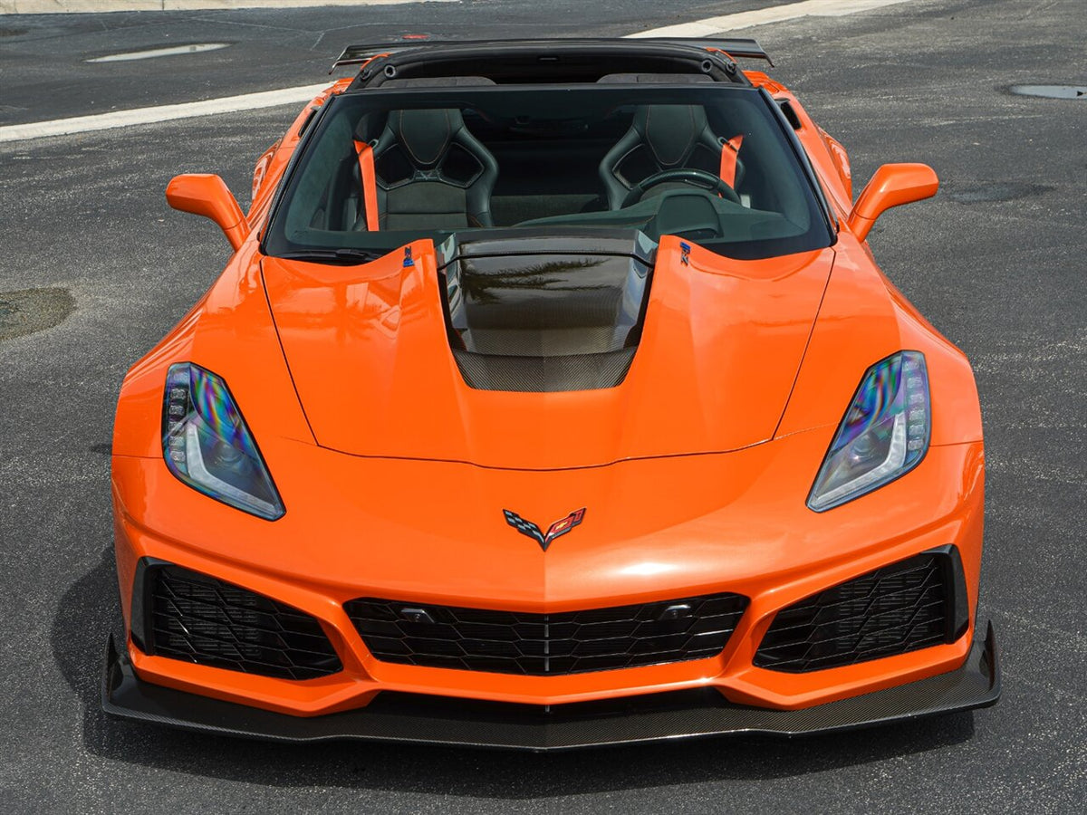 Chevrolet Corvette C7 ZR1 DRY CARBON FIBER Front Splitter image 3
