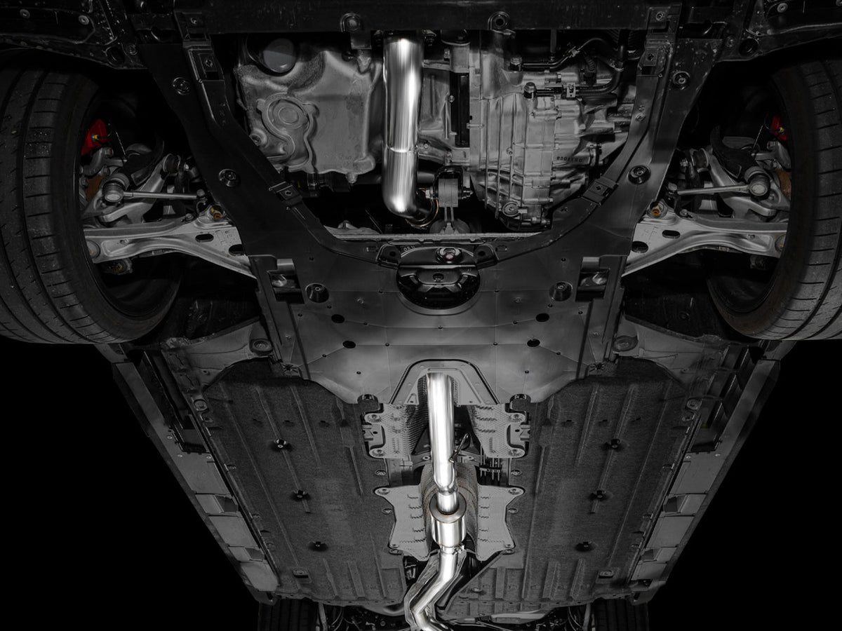 AWE Touring Edition Exhaust for DE5 Integra Type-S - Triple Diamond Black Tips image 6