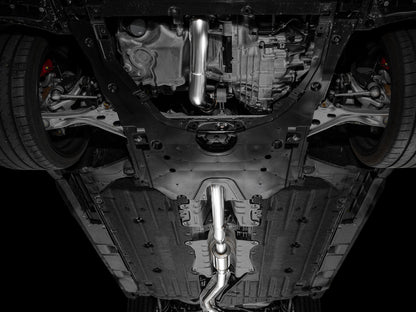 AWE Touring Edition Exhaust for DE5 Integra Type-S - Triple Diamond Black Tips image 6