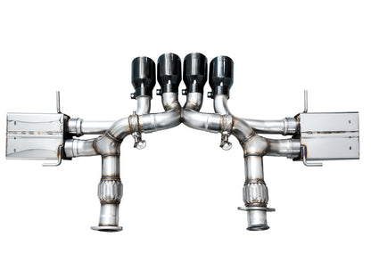 AWE SwitchPath Exhaust for C8 Corvette Z06 - Diamond Black Tips image 16