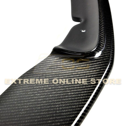 2013-14 Ford Focus ST Carbon Fiber / Primer Black Front Splitter Lip image 2