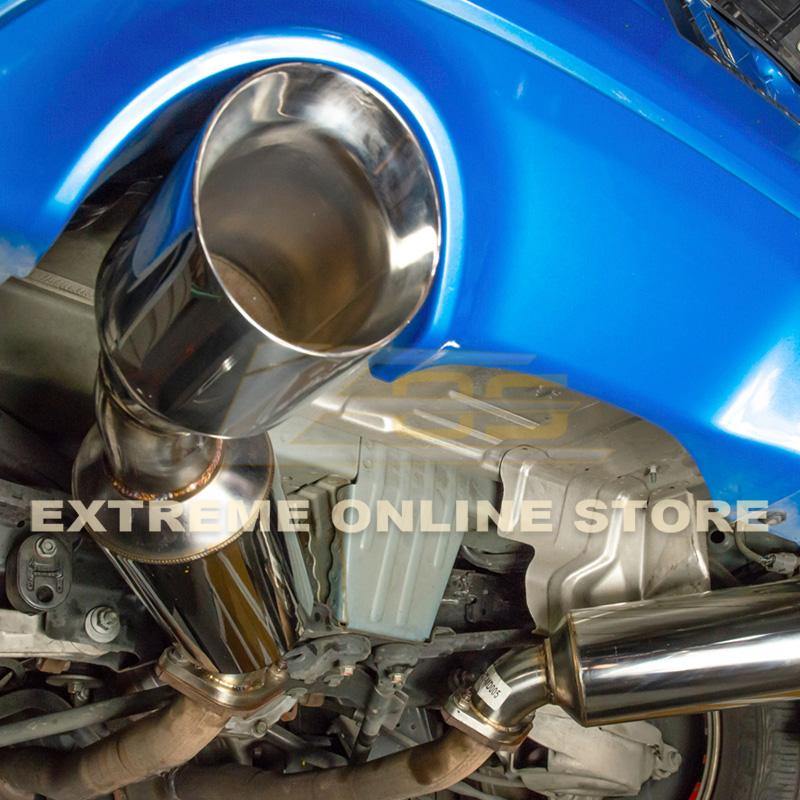 2009-21 Nissan 370Z Z34 Axle Back 4.5" Dual Tips Exhaust image 4
